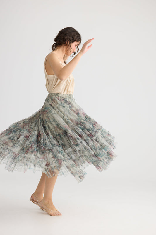 Ballerina tutu skirt . Seamist Rose