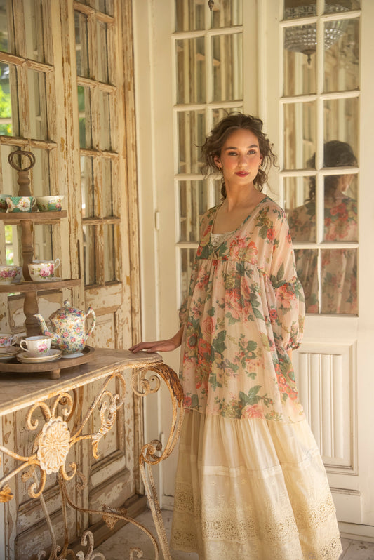 A Date with Mabel skirt. Tea-dyed