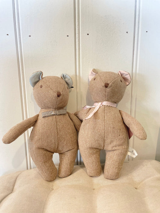 Tweed Bear Toys. Rupert and Penelope.