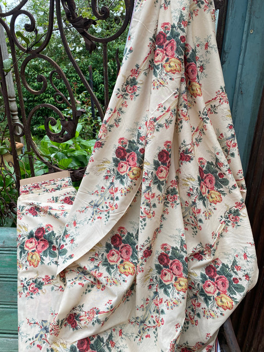 Poetry of Flowers Fabric Collection. Fleur and Fable