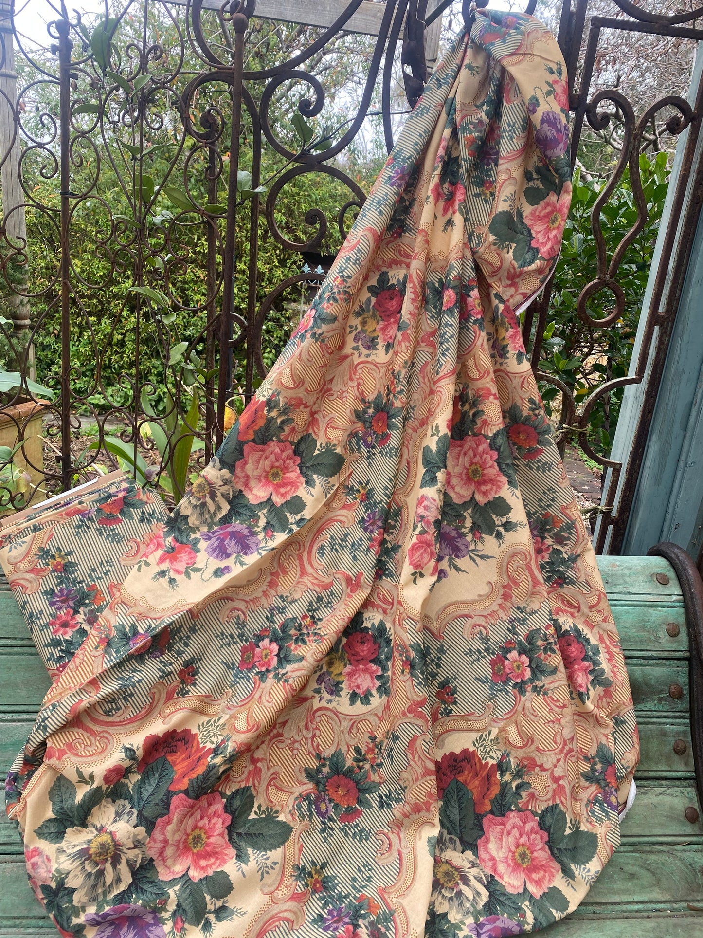 Poetry of Flowers fabric Collection. The Painted Garden