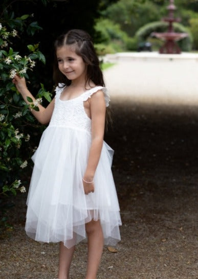 Aurora Fairy dress . Ivory.