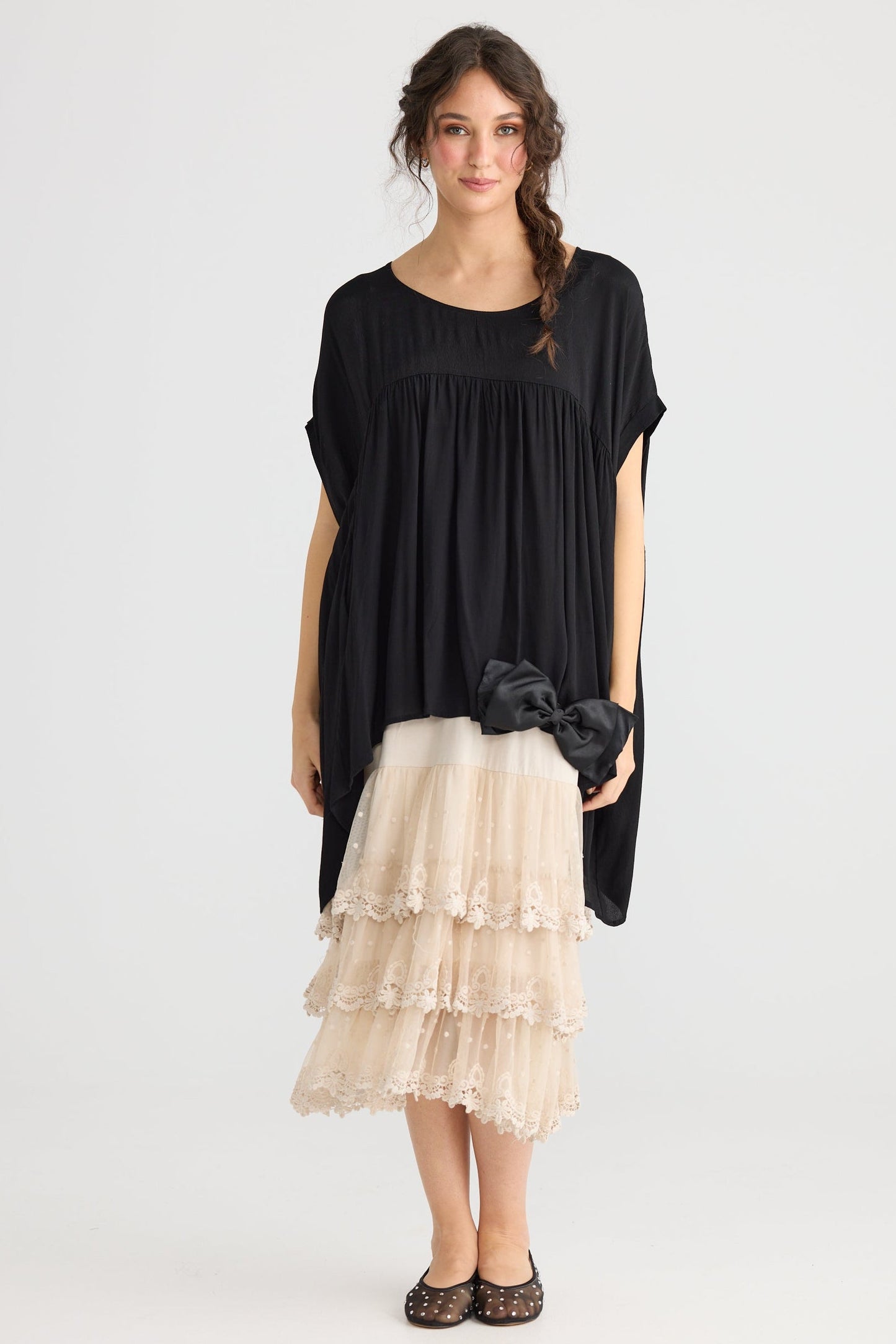 Adelaide Top. Black