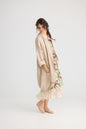 Harper Lee Linen jacket. Ballerina Pink