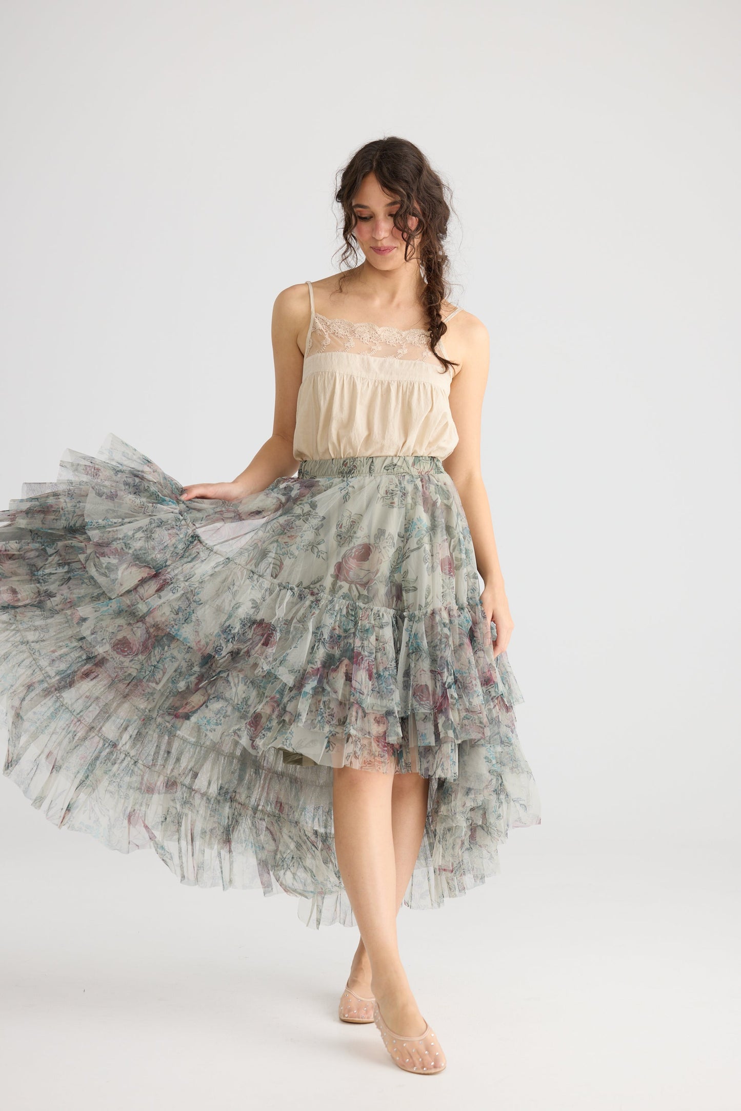 Ballerina tutu skirt . Seamist Rose