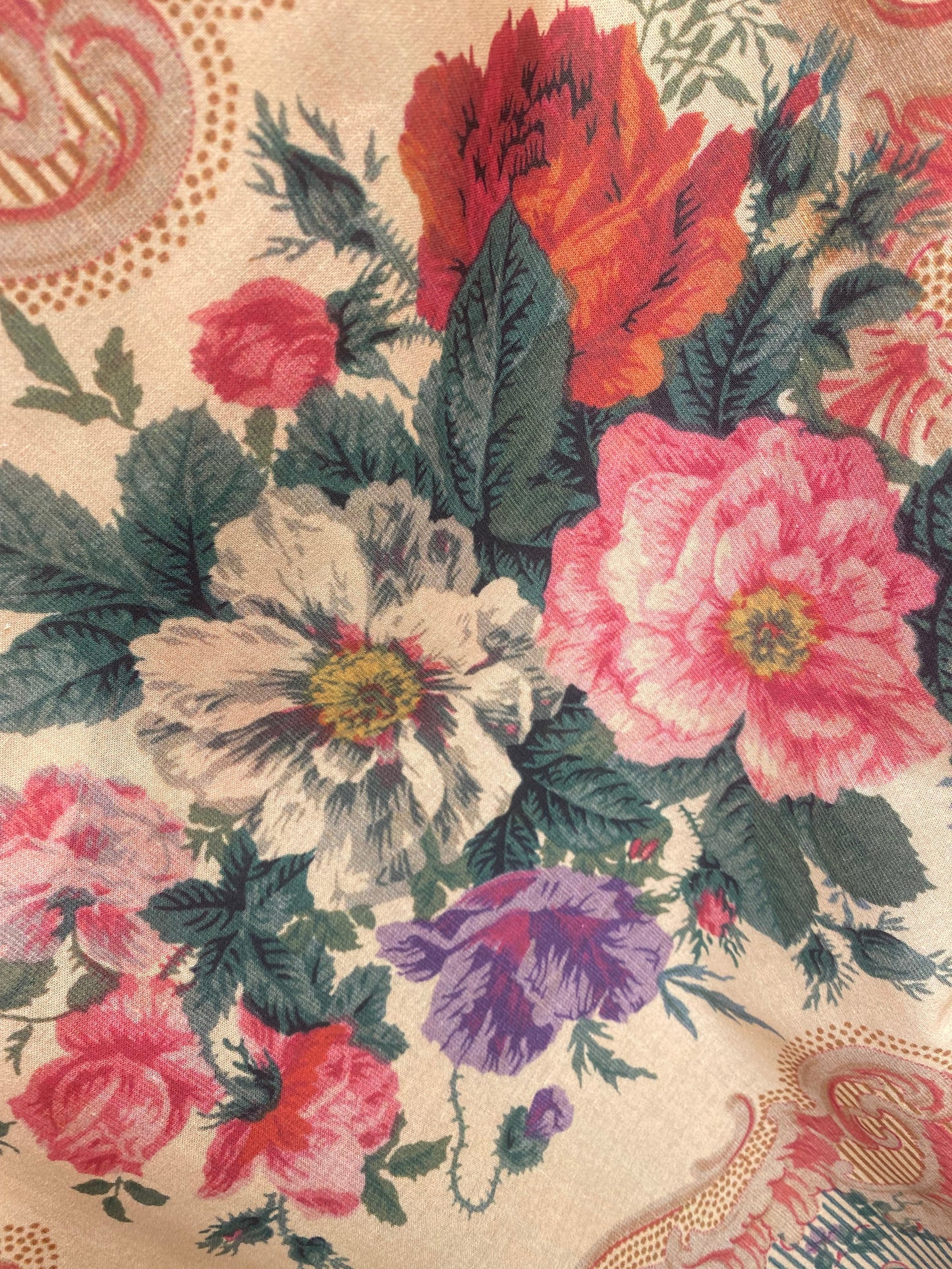Poetry of Flowers fabric Collection. The Painted Garden