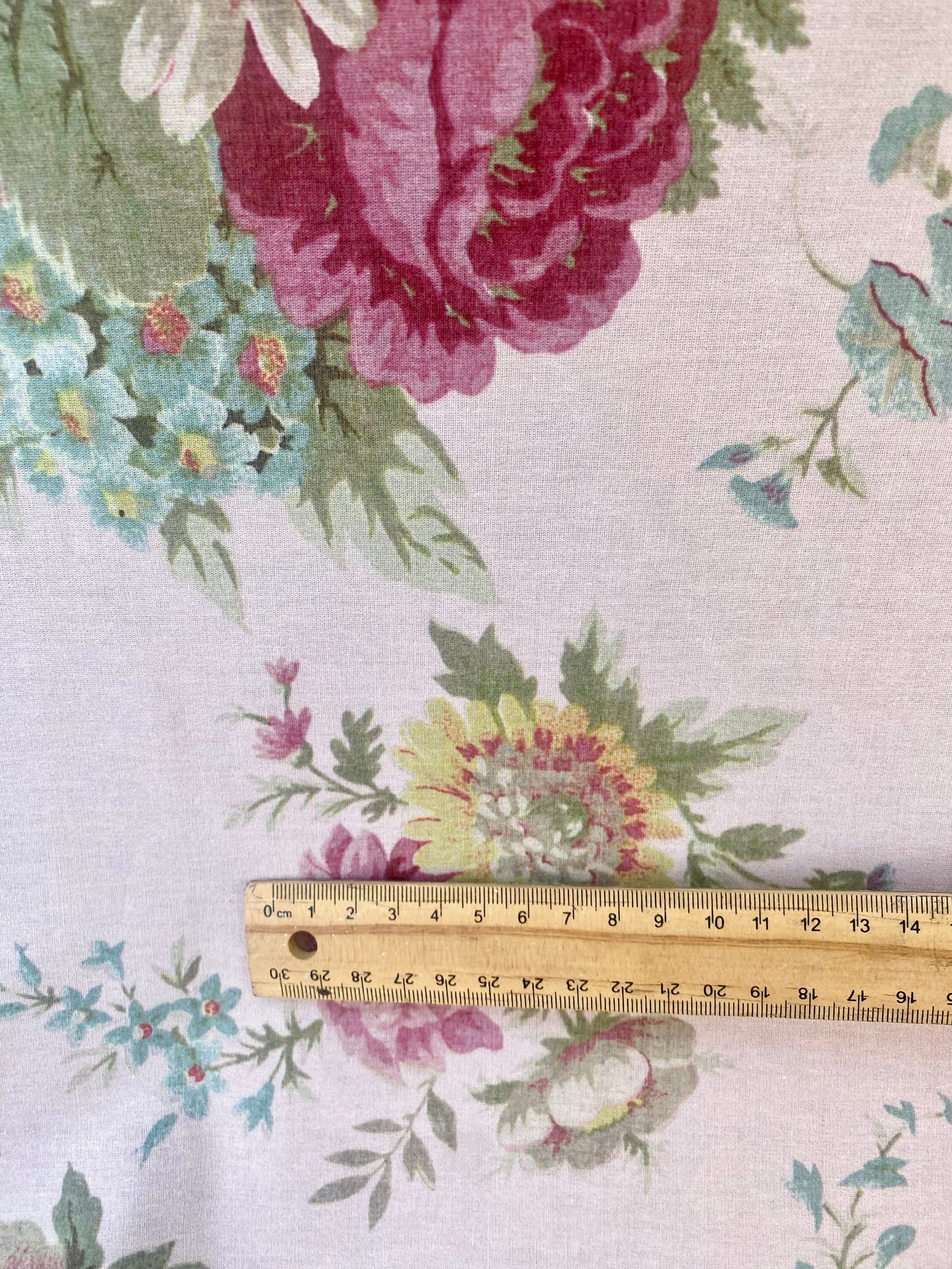 Poetry of Flowers Fabric Collection. Posie and Petals.  Pink.