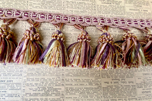 Tapestry Tassel Trim - 10 metre length