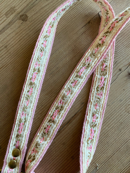 Walk in Style Dog Collar - Pink Floral