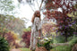Stella floral linen dress. Cream Rose