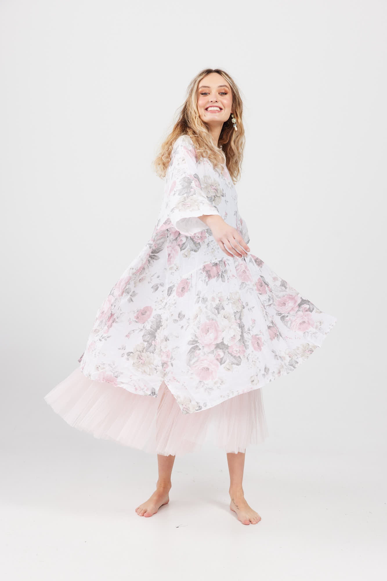 Ariette Tulle tutu skirt. Blush Pink