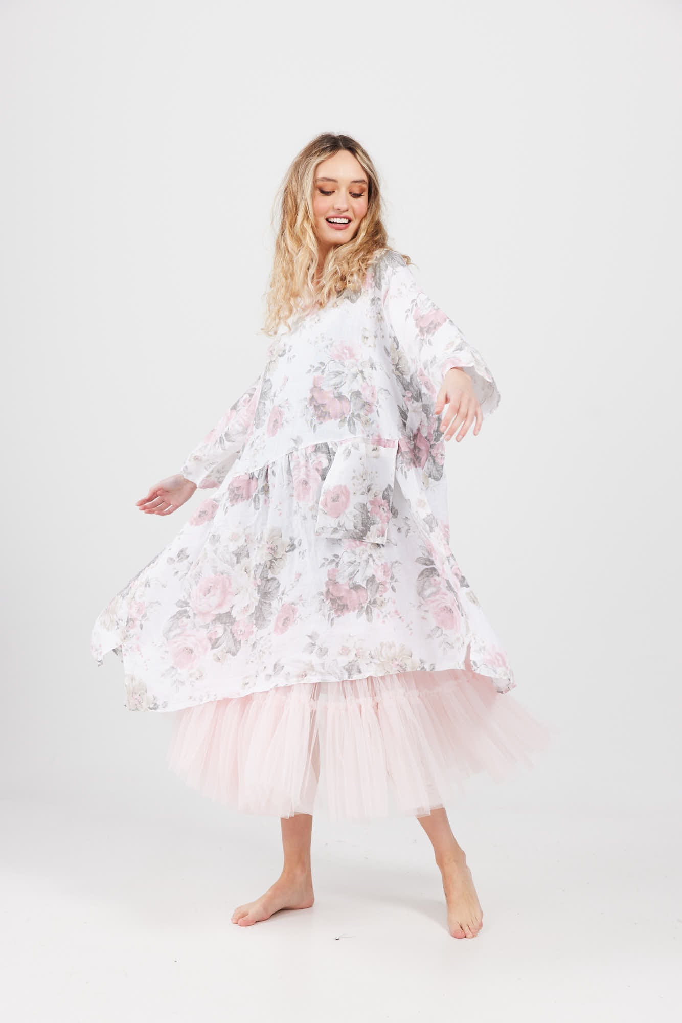 Ariette Tulle tutu skirt. Blush Pink