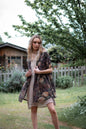 Baby Doll floral dress. Chocolate Rose