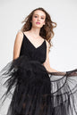 Ariette Tulle Tutu in Midnight Black.