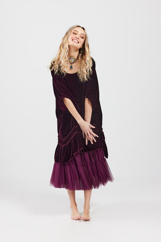 Ariette Tulle Tutu. Bordeaux