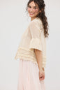Miss Dixie Pearl. Cotton net + lace top.