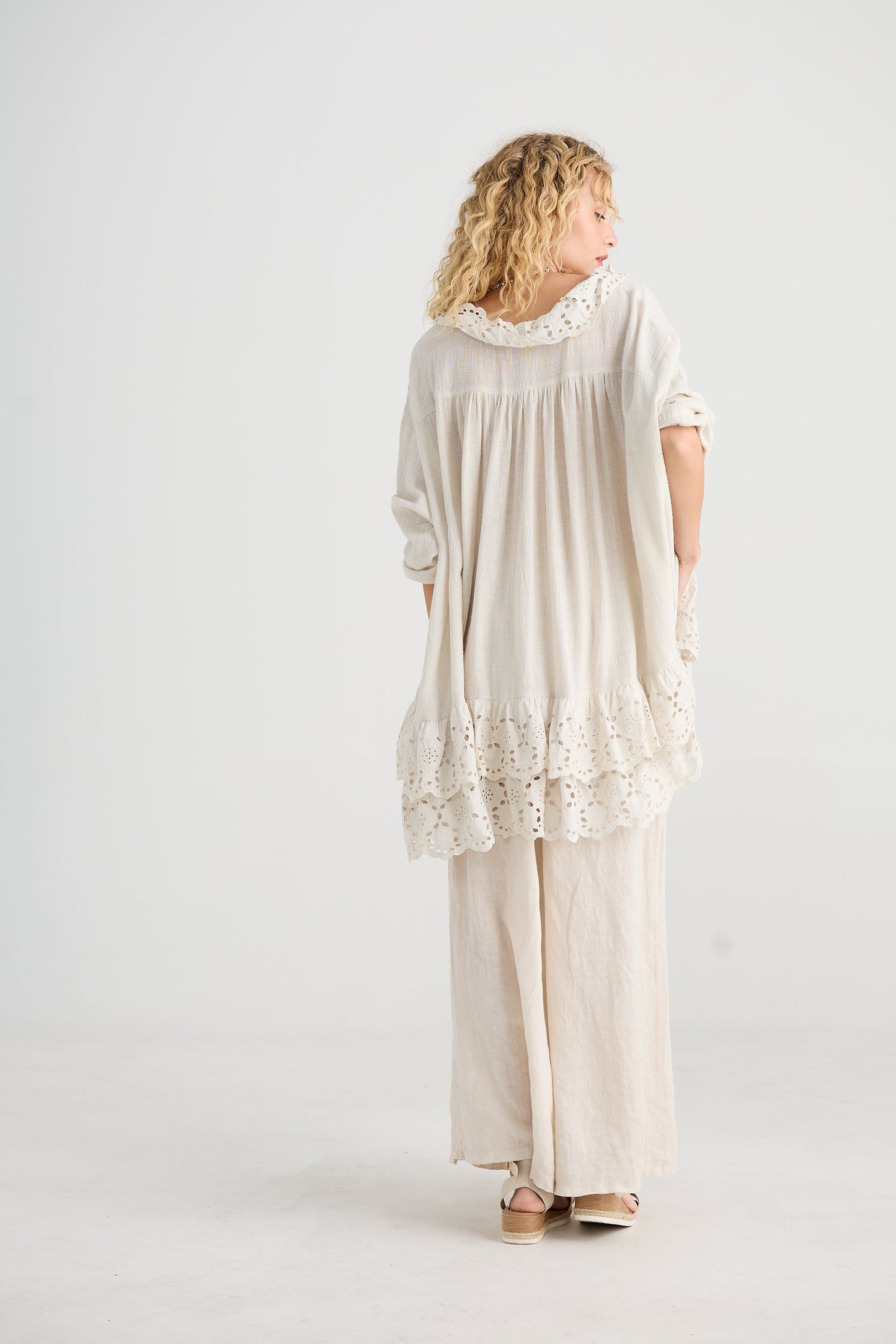 Florizel top. Stone