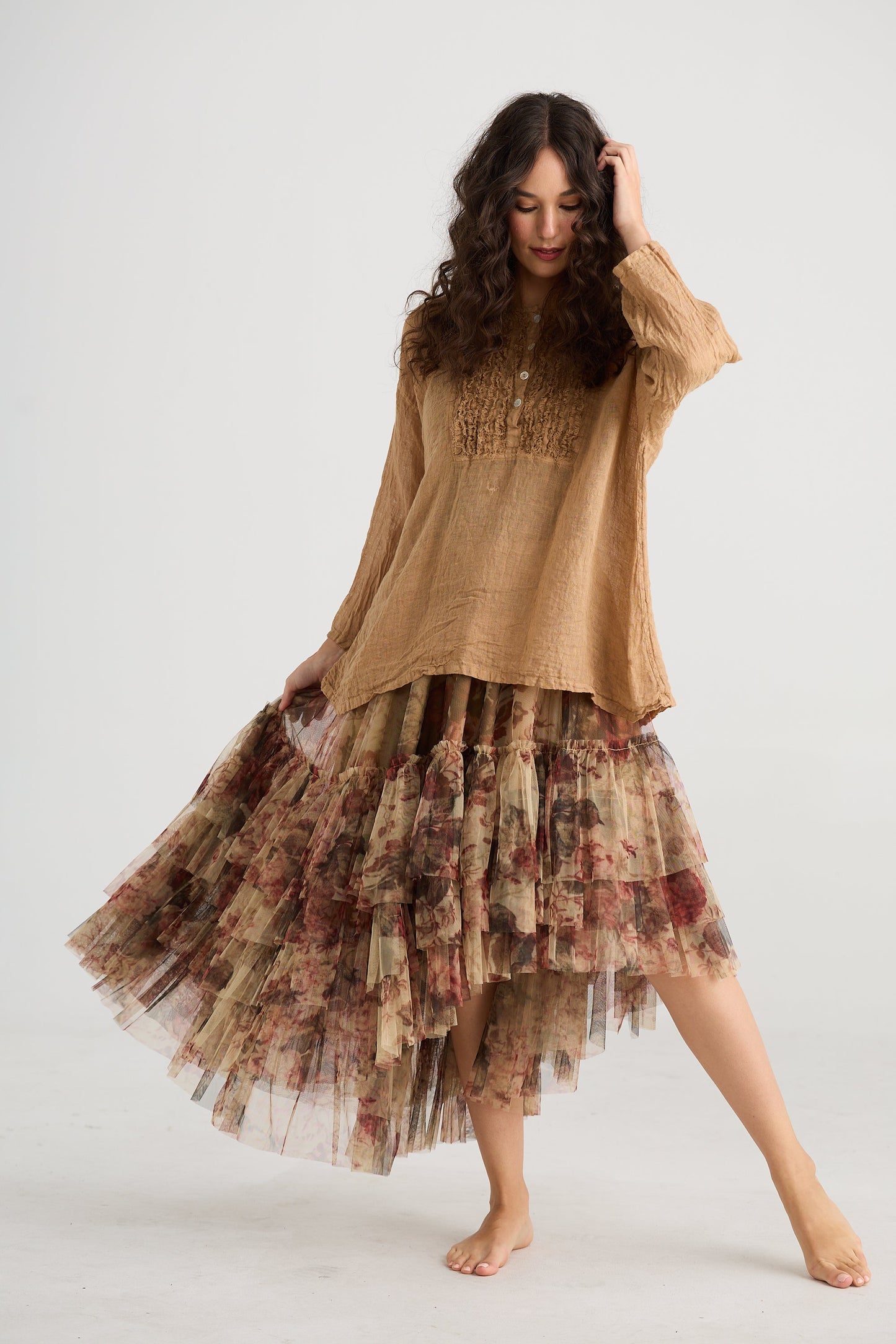 Ballerina Tutu  skirt. Antique Rose