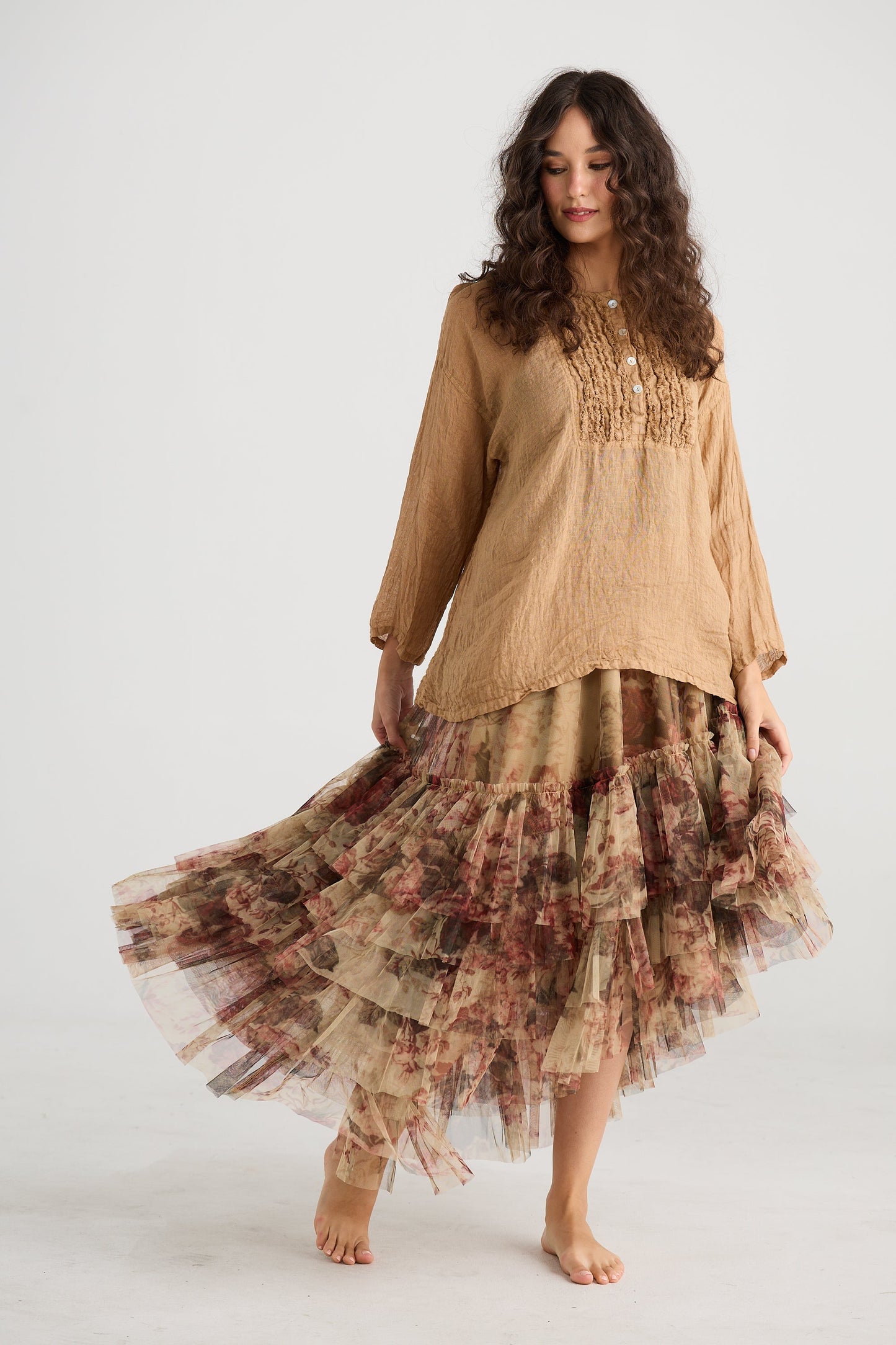 Ballerina Tutu  skirt. Antique Rose