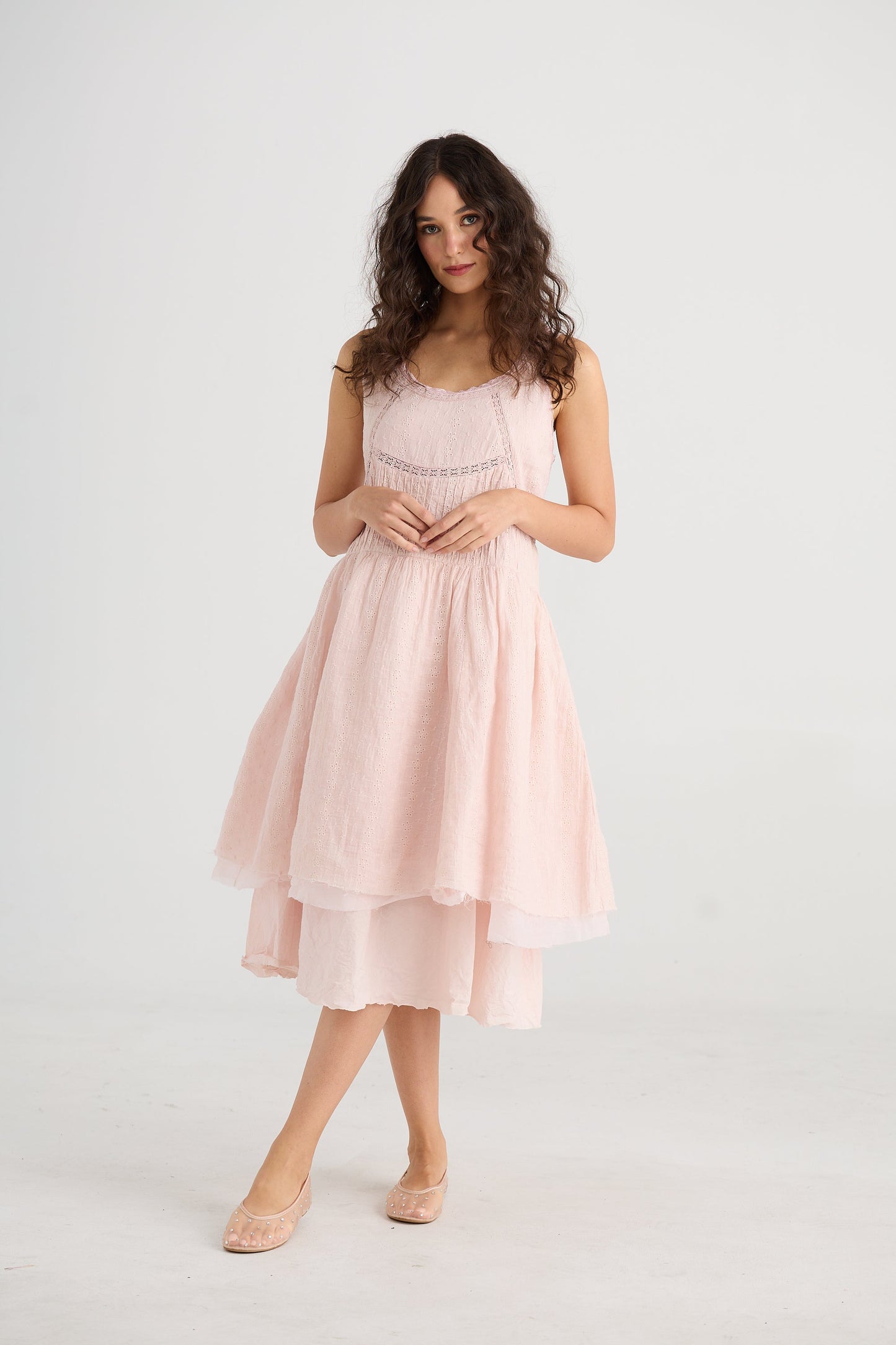 Cinderella Dress. Powder Pink