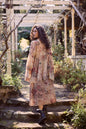 Rossetti Floral skirt. Antique Rose
