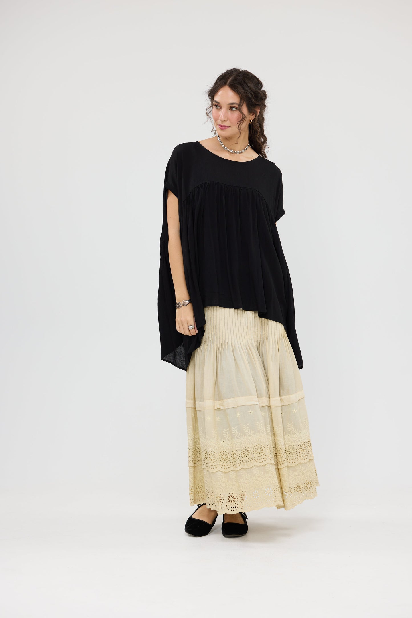 Adelaide Top. Black