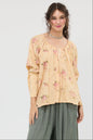 Rosette floral Tshirt.