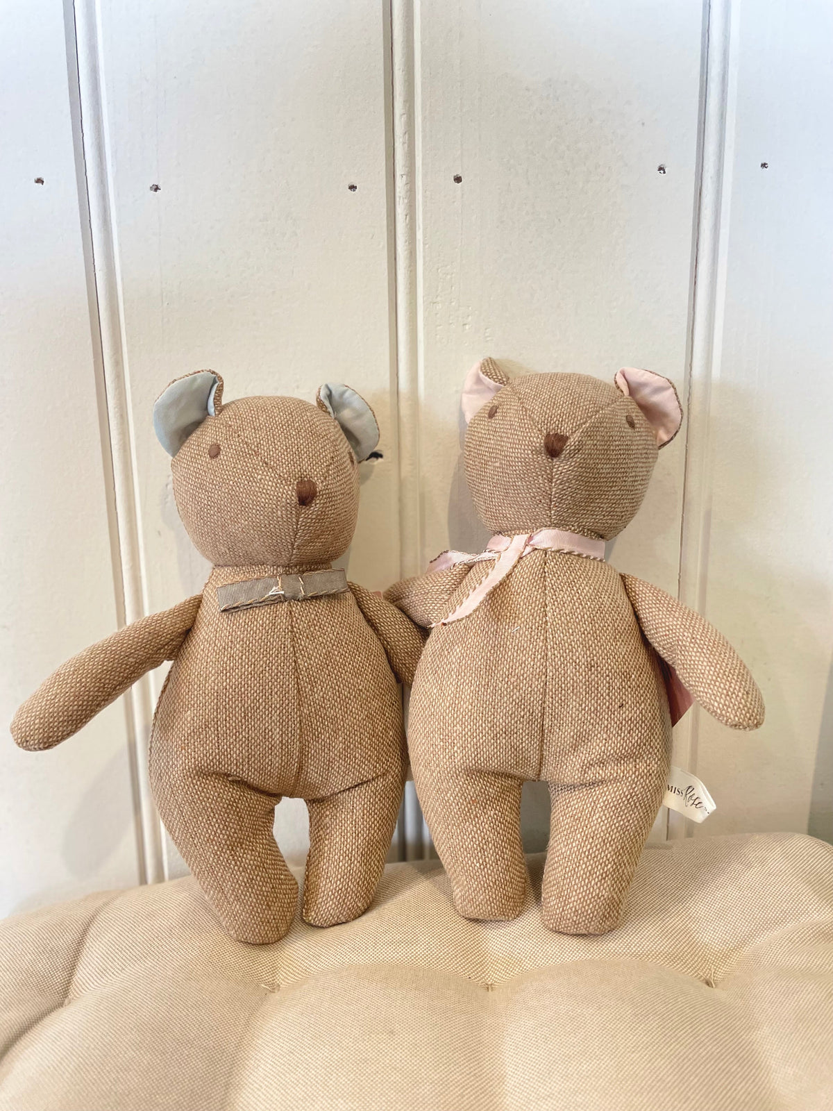 Tweed Bear Toys. Rupert and Penelope.