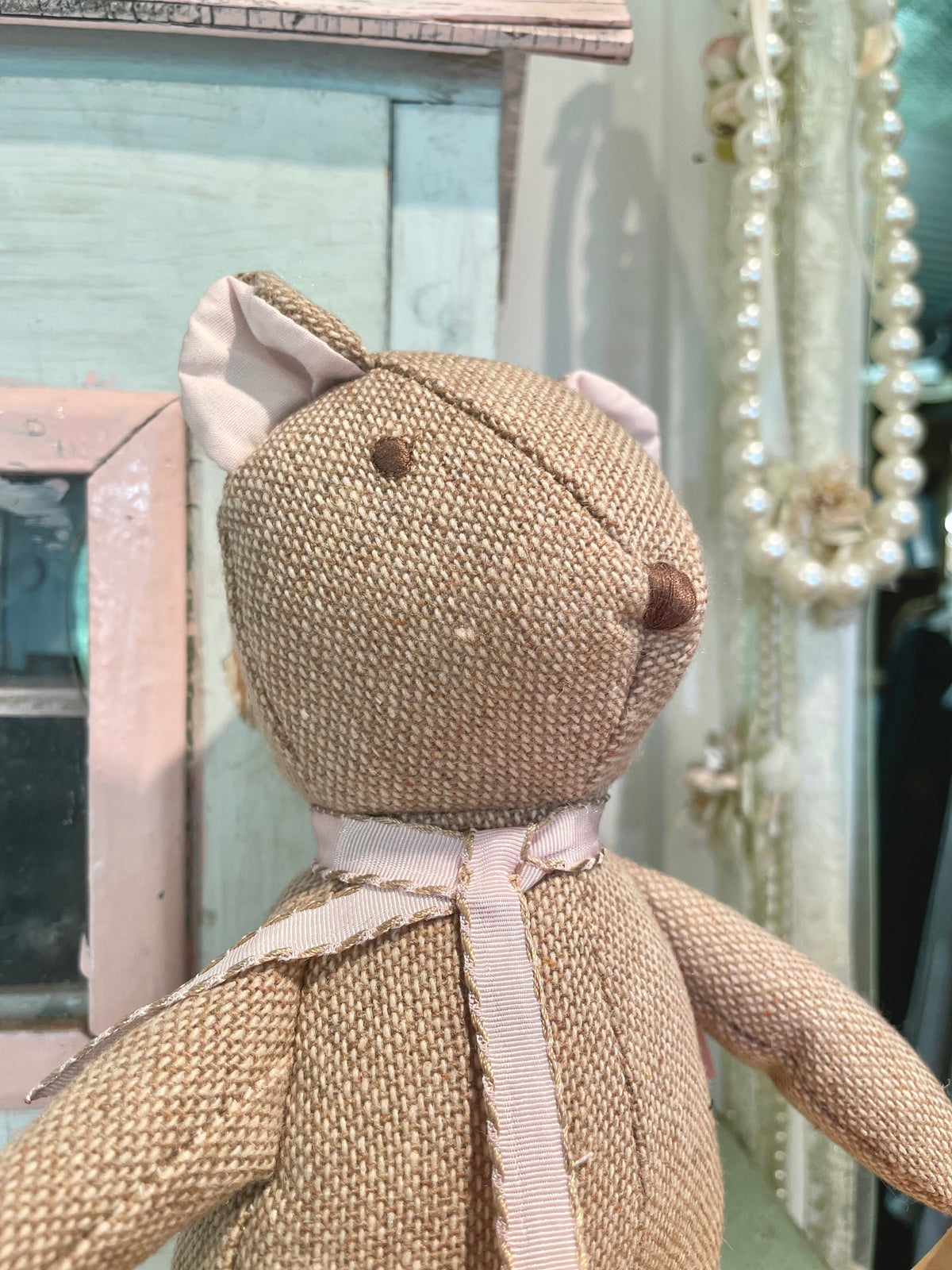 Tweed Bear Toys. Rupert and Penelope.