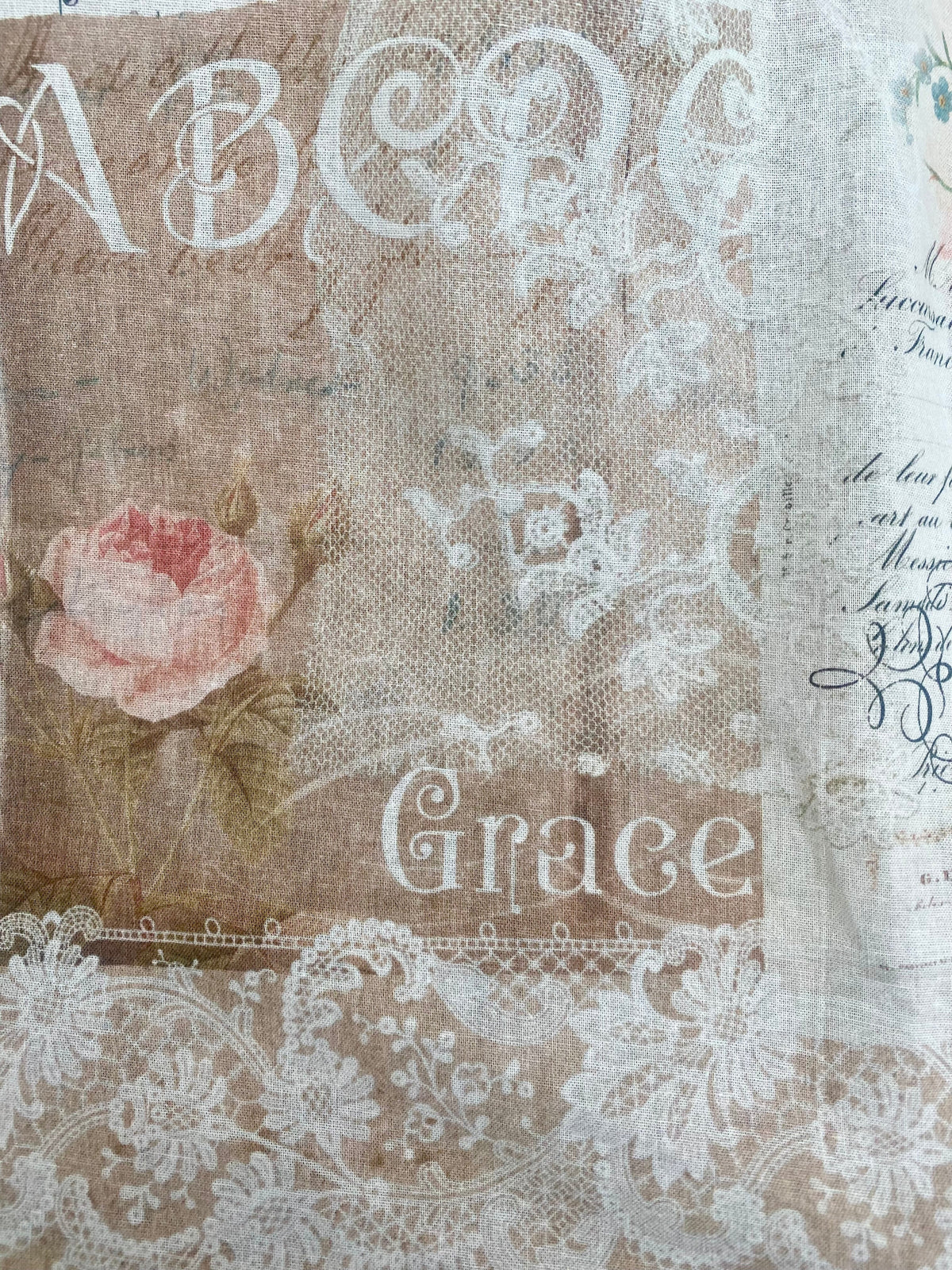 Poetry of Flowers Fabric Collection. Full of Grace.