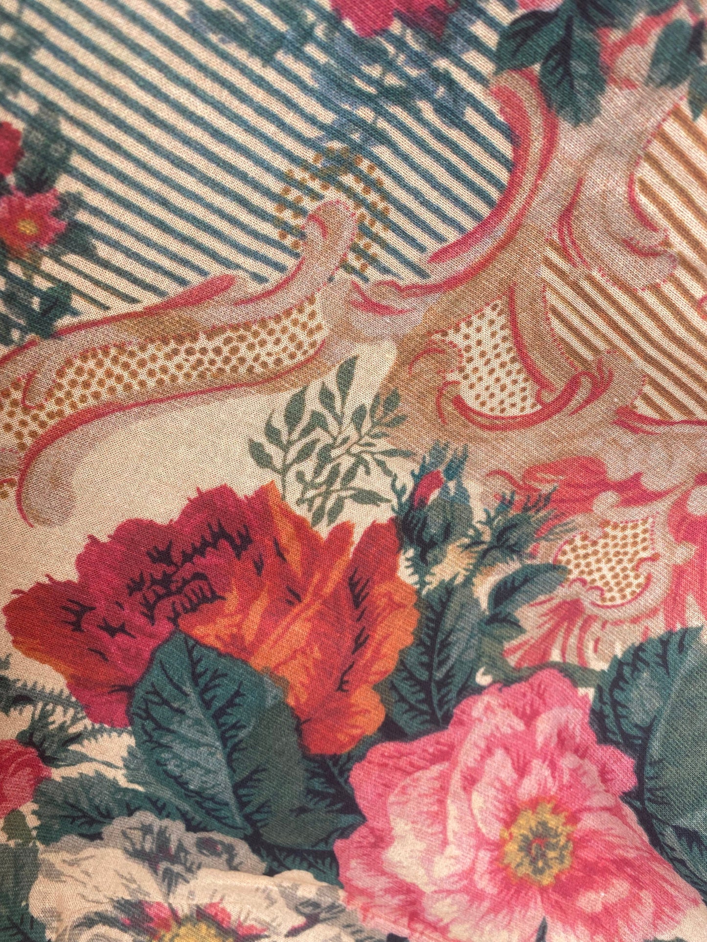 Poetry of Flowers fabric Collection. The Painted Garden