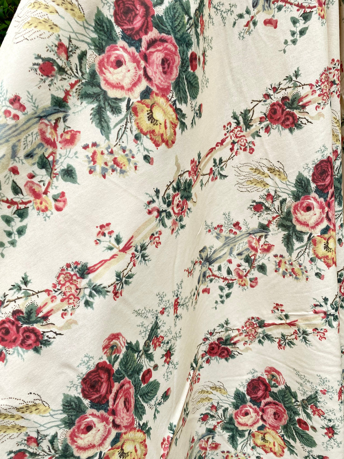 Poetry of Flowers Fabric Collection. Fleur and Fable