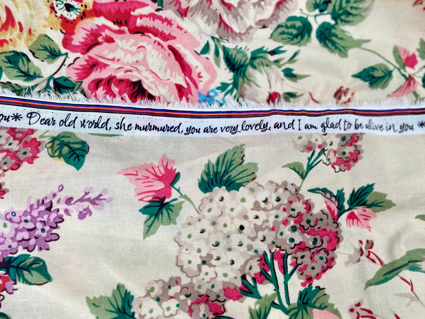 Floral Bouquet floral Fabric by the meter. Florist