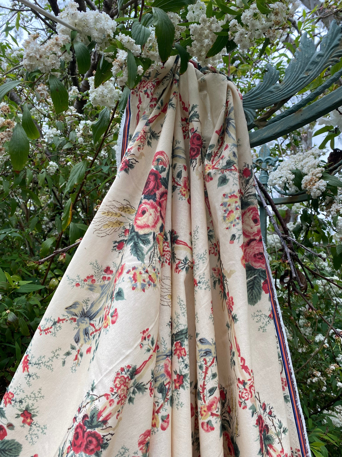 Poetry of Flowers Fabric Collection. Fleur and Fable