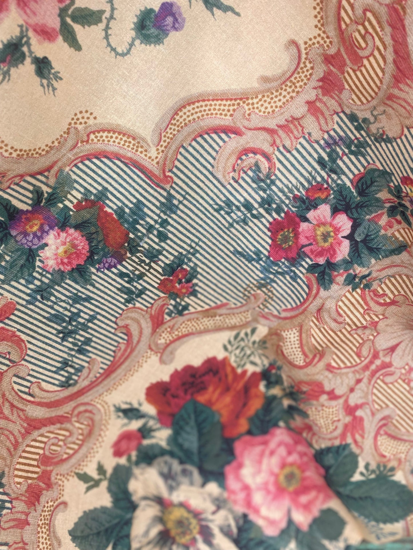 Poetry of Flowers fabric Collection. The Painted Garden