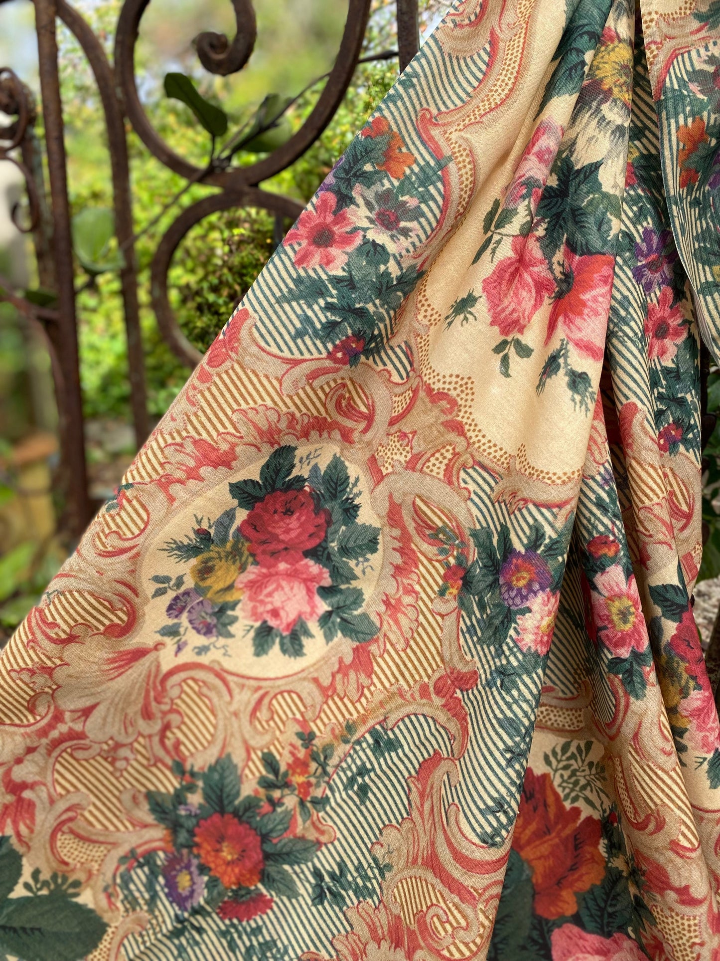 Poetry of Flowers fabric Collection. The Painted Garden