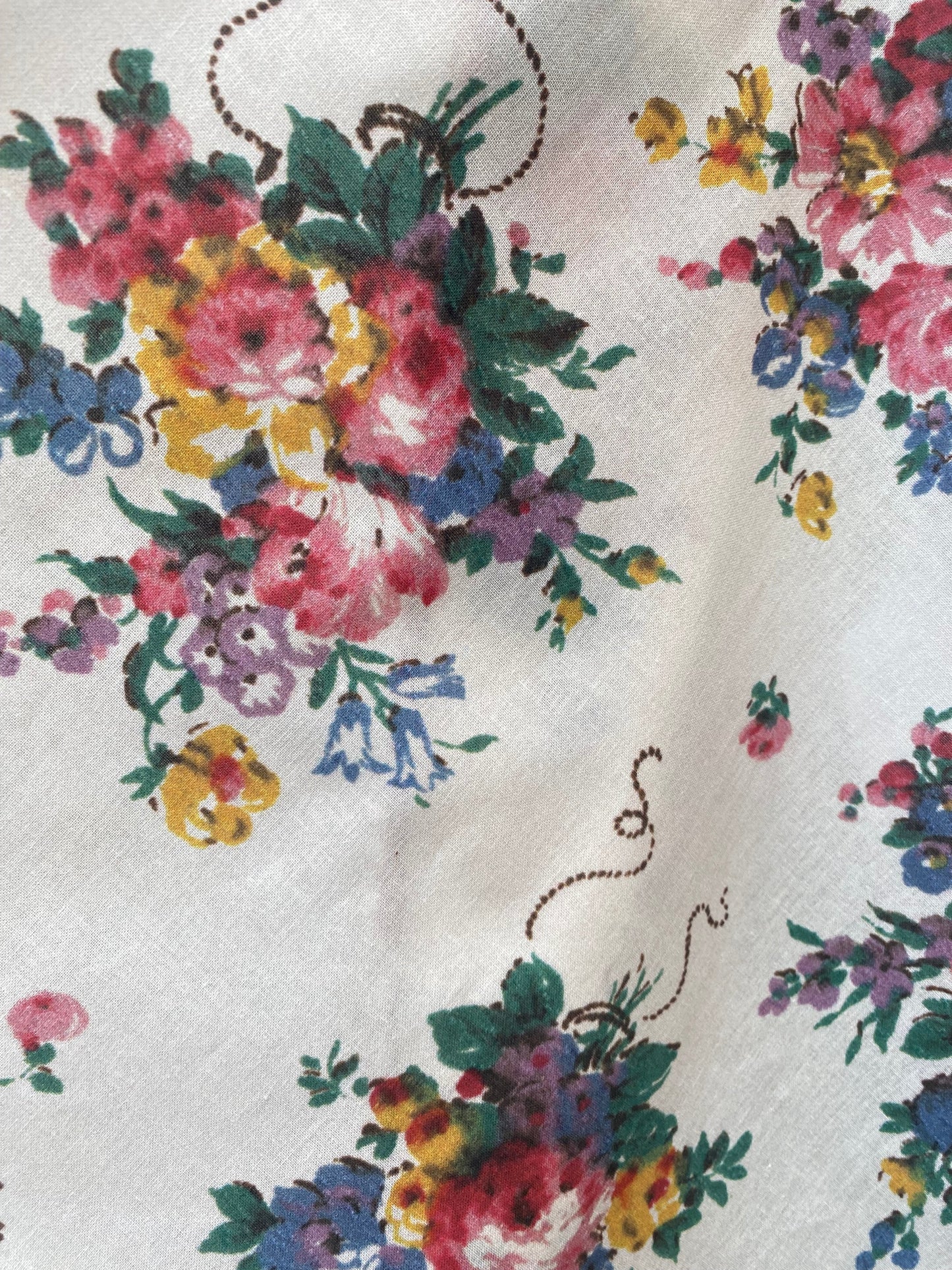 Poetry of Flowers Fabric Collection. A Pocketful of Posies
