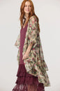 Titania sheer Floral Duster Coat. A Garden In Bloom